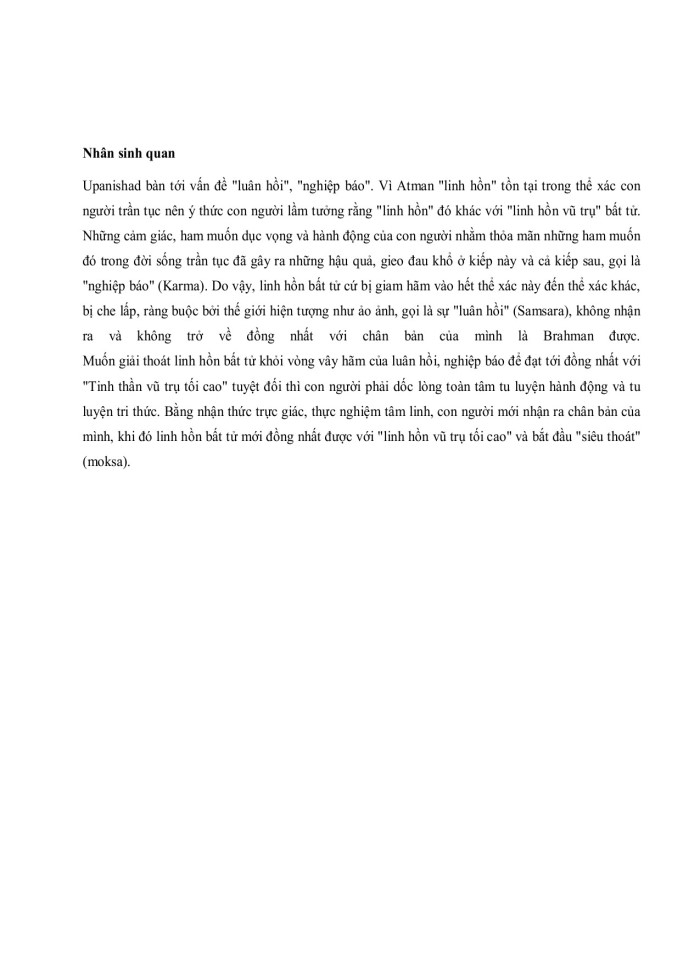 image for page Sự tương đồng và khác biệt giữa tư tưởng vedanta và phật giáo