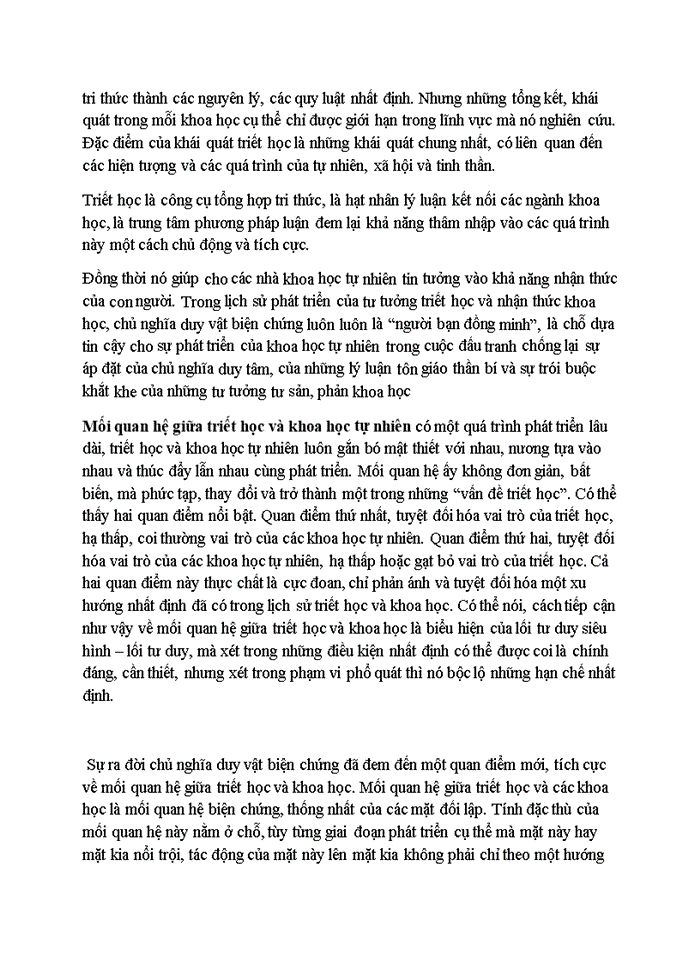 image for page Triết học trong các khoa học