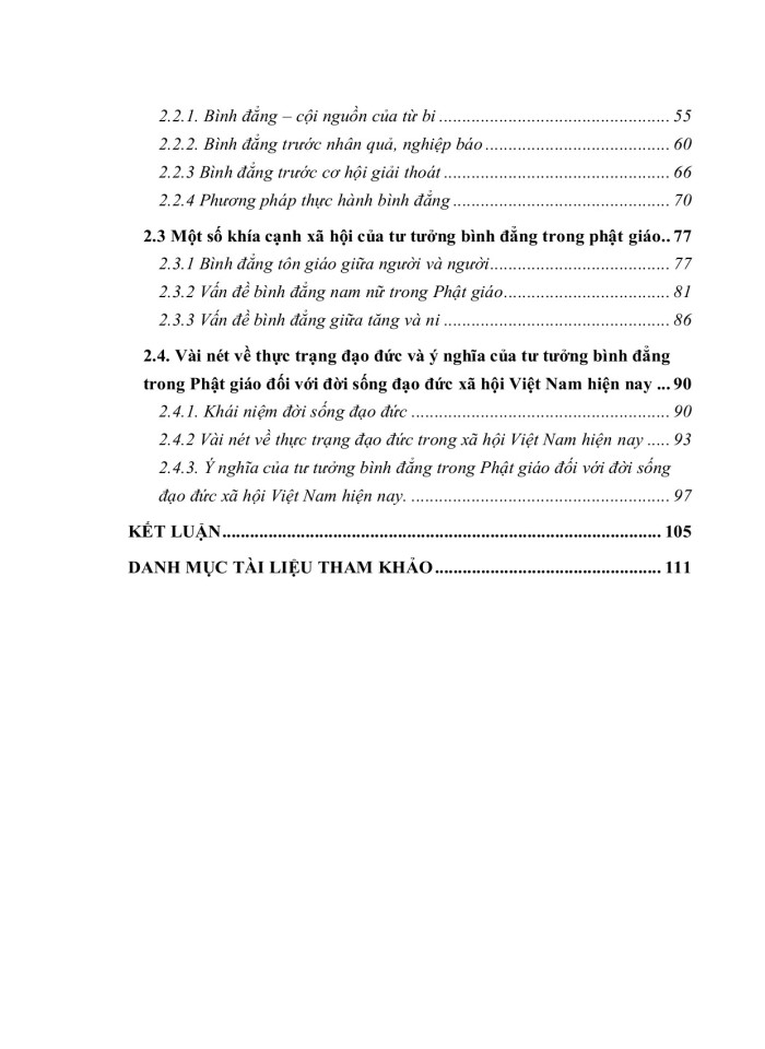 image for page Tư tưởng bình đẳng trong phật giáo