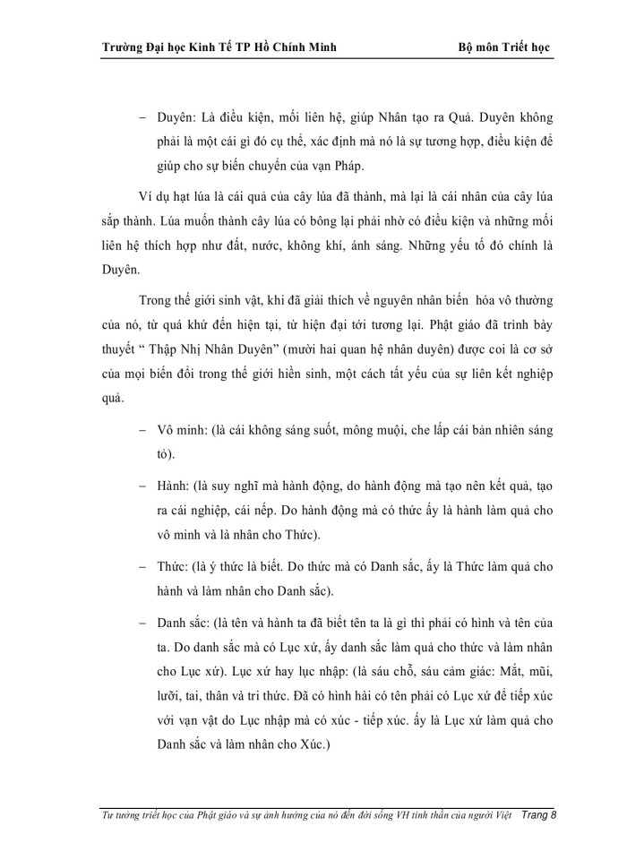 image for page Tư tưởng triết học của phật giáo và sự ảnh hưởng của tư tưởng triết học phật giáo đến đời sống văn hóa tinh thần của người việt