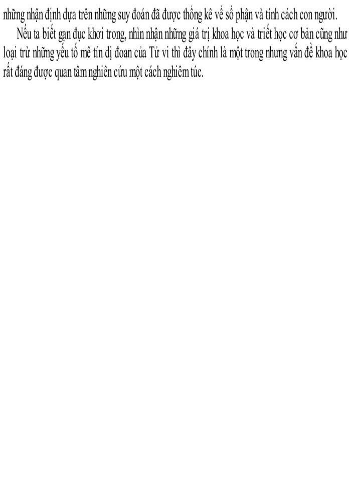 image for page Tử Vi: Khoa Học Hay Mê Tín