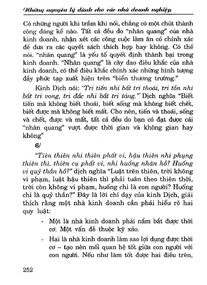 image for page Ứng dụng 64 quẻ kinh dịch trong kinh doanh