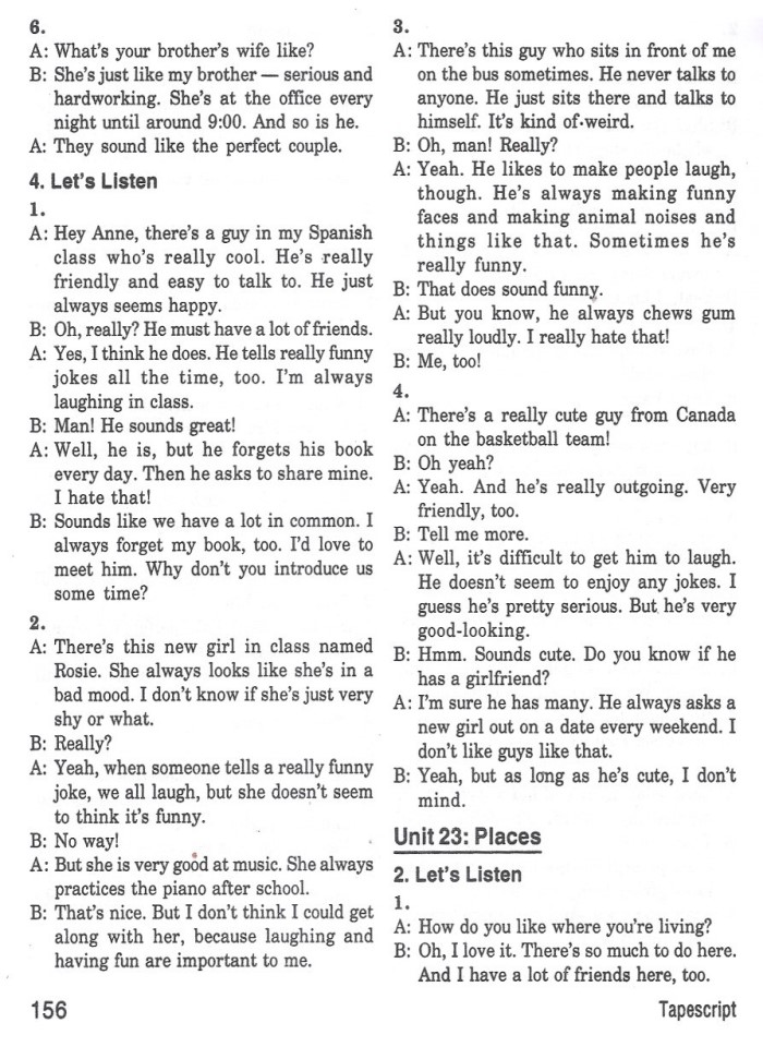 image for page Basic tactics for listenning tapescript