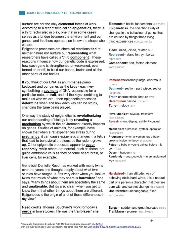 image for page Boost your vocabulary