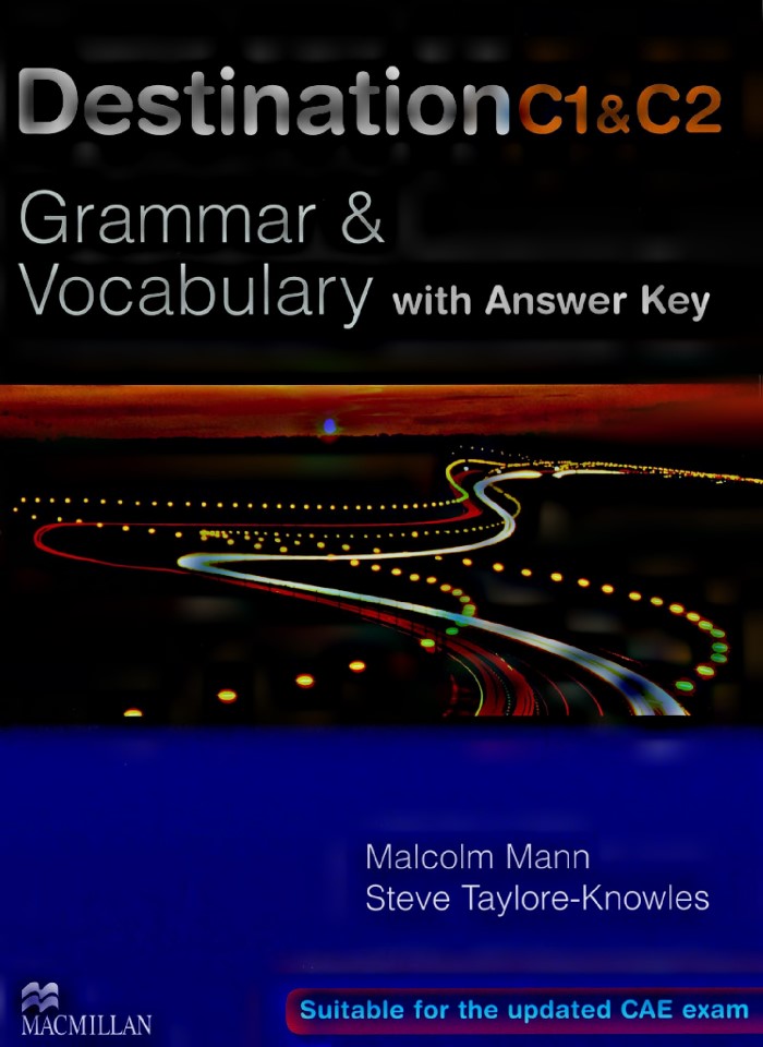 image for page Destination c1 and c2 grammar and vocabulary