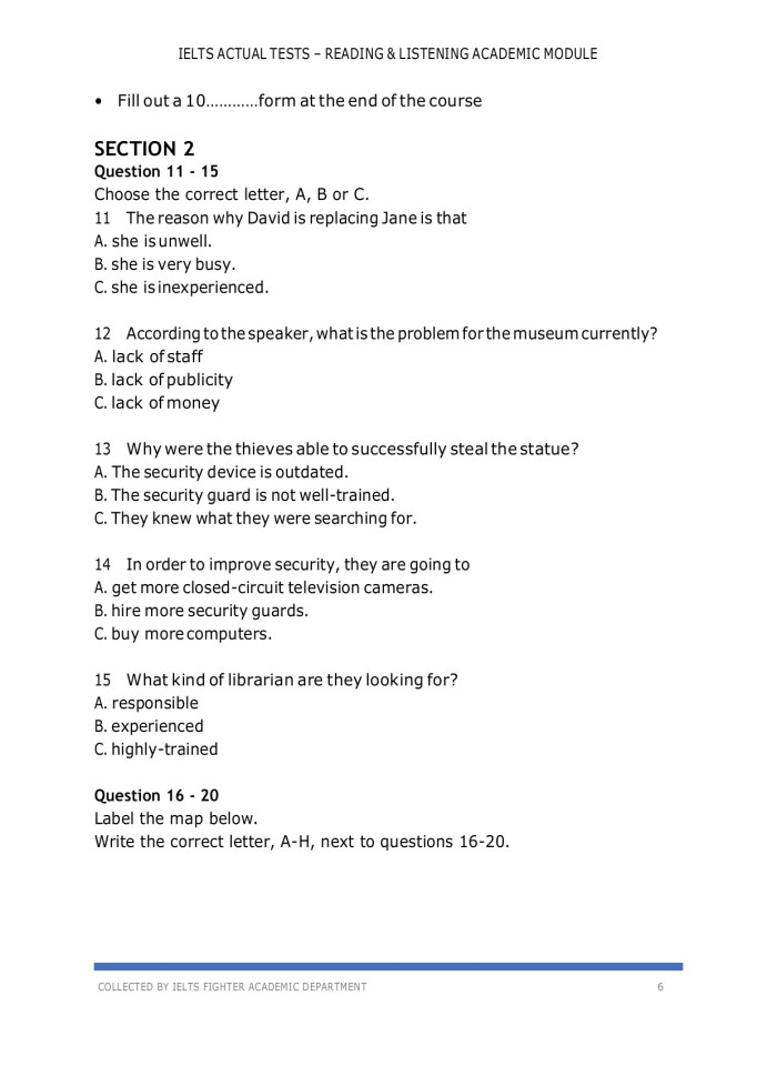 image for page IELTS Actual Tests 2019