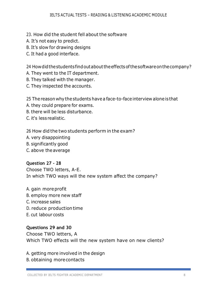 image for page IELTS Actual Tests 2019