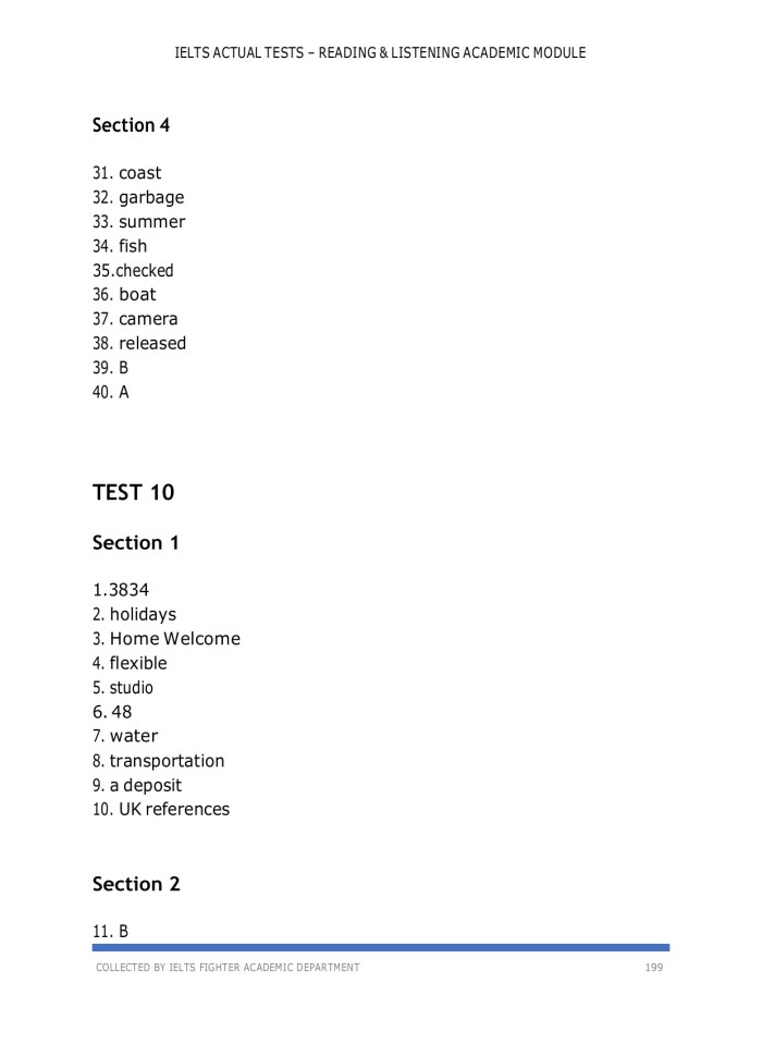 image for page IELTS Actual Tests 2019