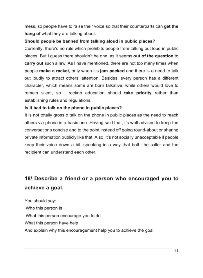 image for page IELTS Speaking Actual Tests and Suggested Answers