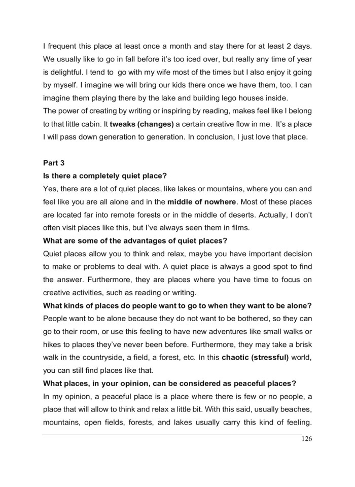 image for page IELTS Speaking Actual Tests and Suggested Answers