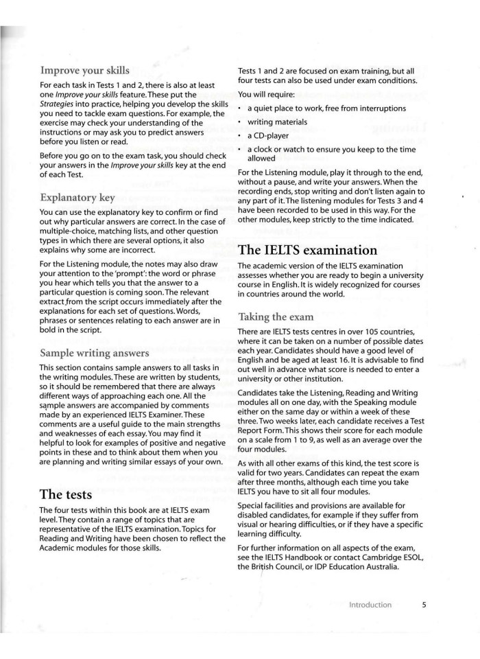 image for page IELTS practice tests