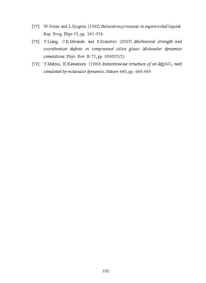 image for page Nghiên cứu đặc trưng cấu trúc và động học của các vật liệu SiO2 và MgSiO3 lỏng