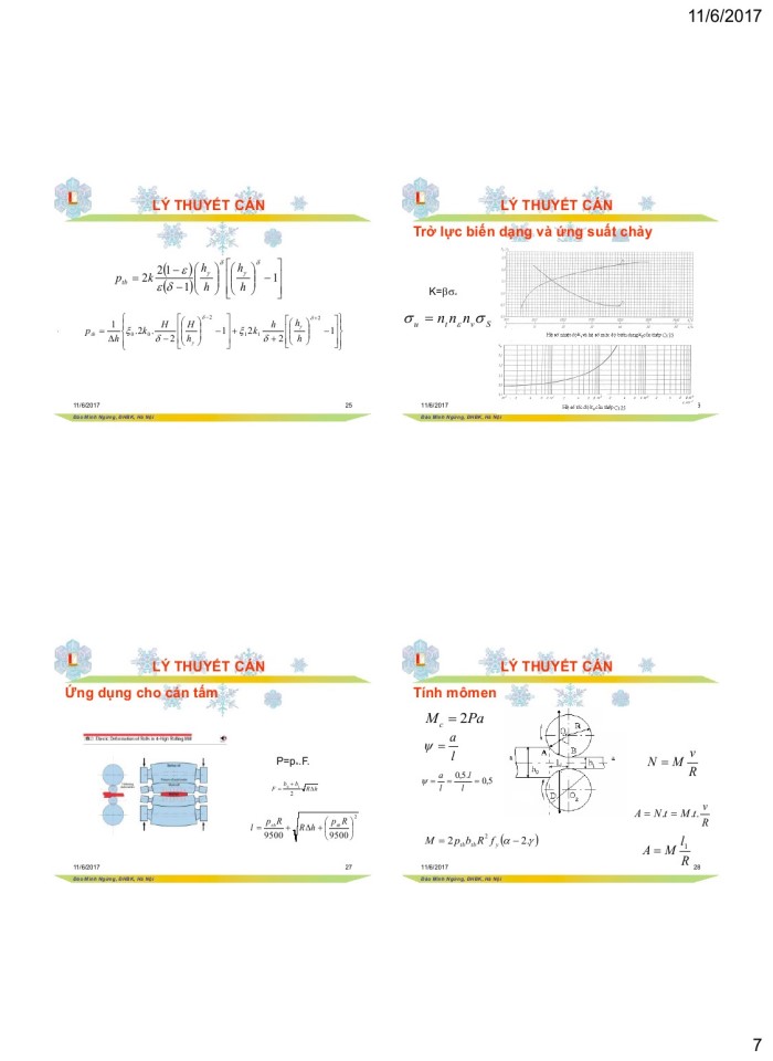 image for page Lực cán và mômen cán