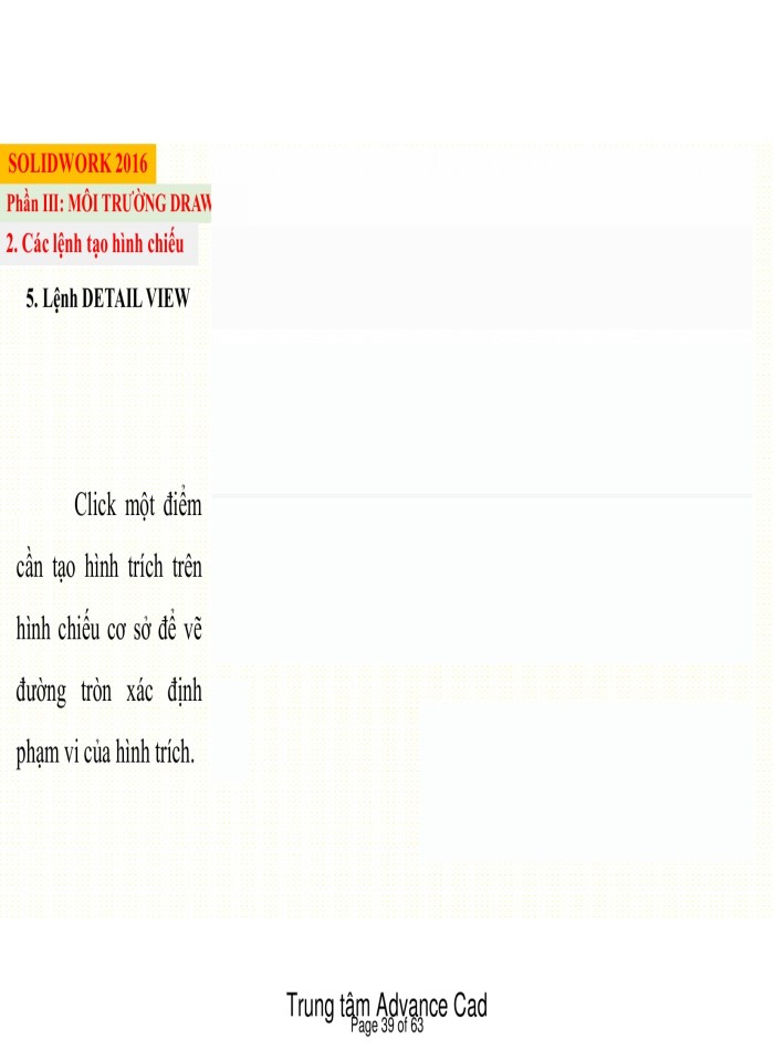 image for page Giáo trình đào tạo modul Lắp ráp và xuất bản vẽ Solidworks 2016