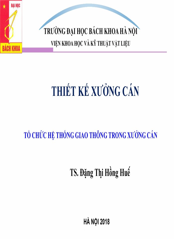 image for page Tổ chức hệ thống giao thông trong xưởng cán
