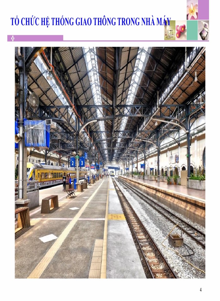 image for page Tổ chức hệ thống giao thông trong xưởng cán