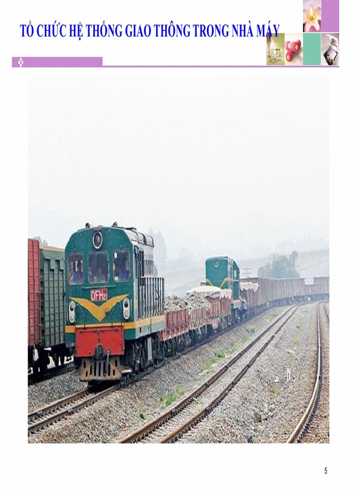 image for page Tổ chức hệ thống giao thông trong xưởng cán