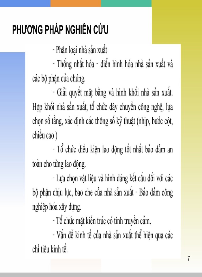 image for page Đặc điểm cơ bản kiến trúc xưởng