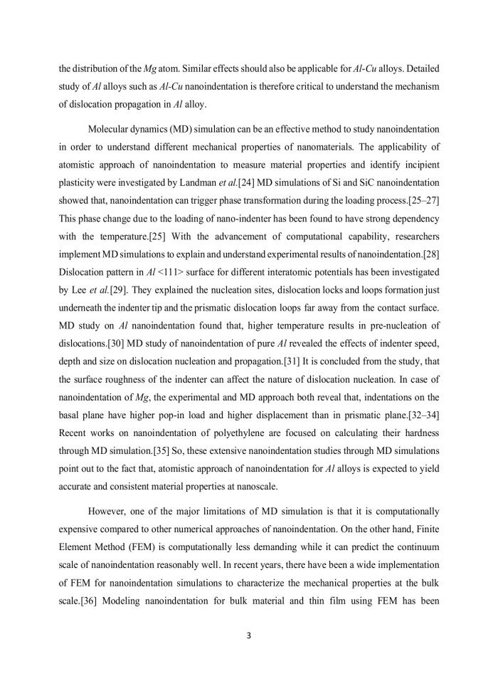 image for page Numerical Investigation of Mechanical Properties of Aluminum-Copper Alloys at Nanoscale