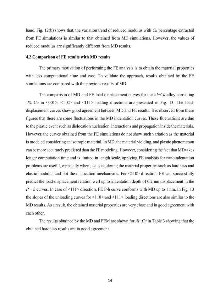 image for page Numerical Investigation of Mechanical Properties of Aluminum-Copper Alloys at Nanoscale