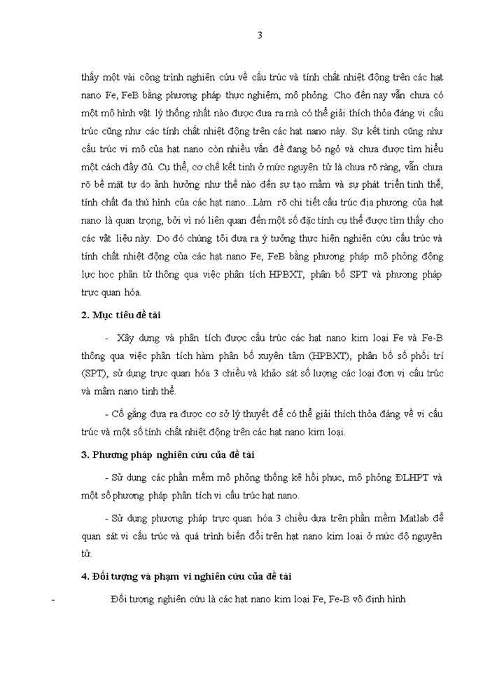 image for page Nghiên cứu vi cấu trúc và tính chất nhiệt động trên các hạt nano kim loại bằng phương pháp mô phỏng