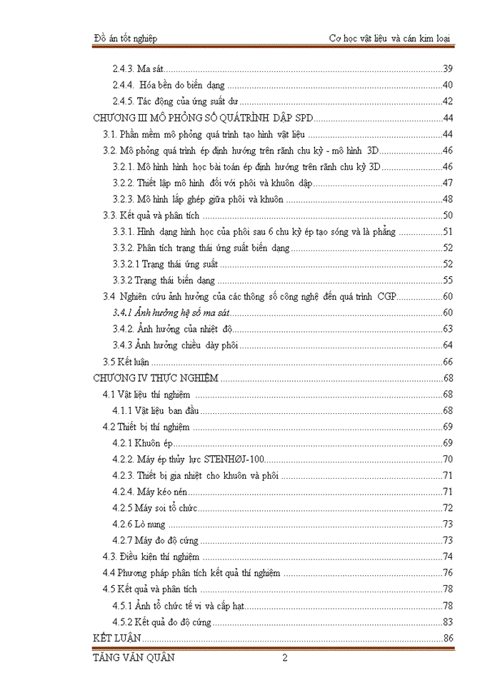 image for page Nghiên cứu ảnh hưởng của các thông số công nghệ trong quá trình dập tấm trên rãnh chu kỳ nhằm tạo vật liệu có cấu trúc siêu mịn bằng phương pháp mô phỏng số kết hợp với thực nghiệm
