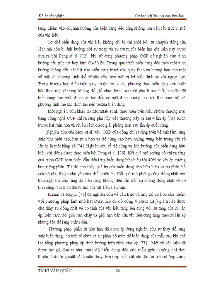 image for page Nghiên cứu ảnh hưởng của các thông số công nghệ trong quá trình dập tấm trên rãnh chu kỳ nhằm tạo vật liệu có cấu trúc siêu mịn bằng phương pháp mô phỏng số kết hợp với thực nghiệm