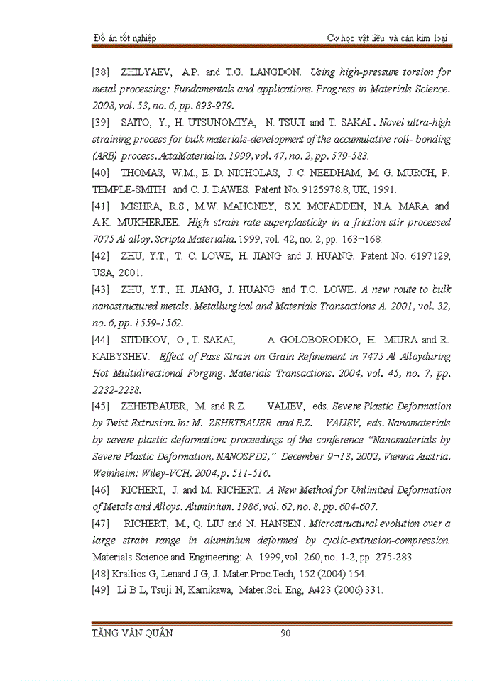 image for page Nghiên cứu ảnh hưởng của các thông số công nghệ trong quá trình dập tấm trên rãnh chu kỳ nhằm tạo vật liệu có cấu trúc siêu mịn bằng phương pháp mô phỏng số kết hợp với thực nghiệm