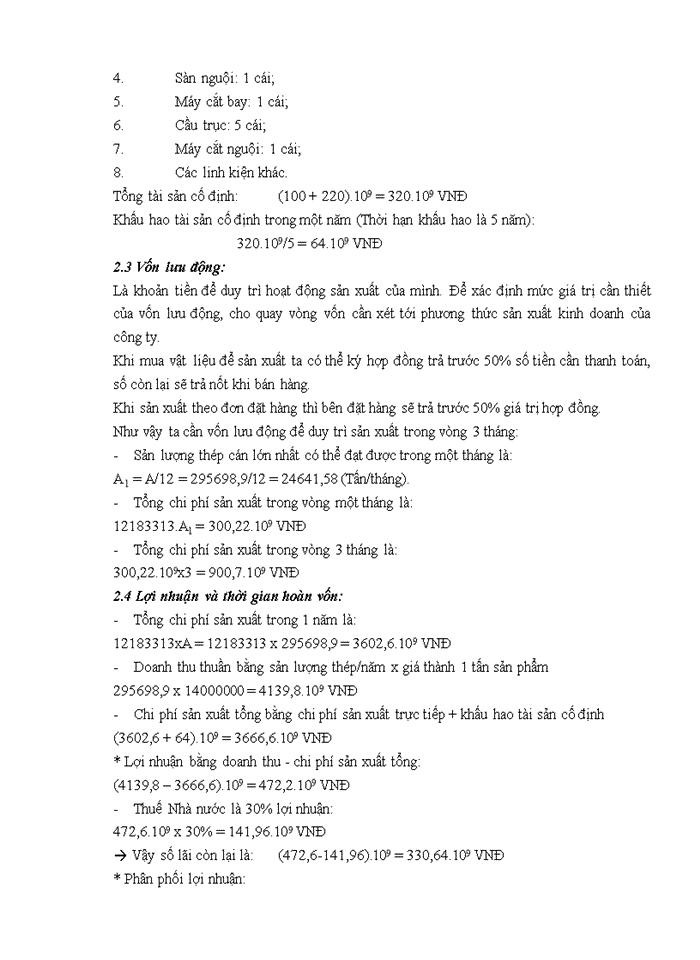 image for page Thiết kế một xưởng cán thép hình liên tục với các sản phẩm chính là thép xây dựng với năng suất 30 vạn tấn/năm