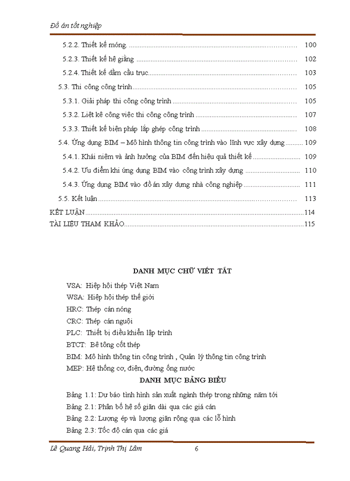 image for page Tính toán thiết kế xưởng cán thép liên tục cỡ trung, chuyên sản xuất các loại thép hình xây dựng dạng thanh và cuộn, với năng suất 500.000 tấn/ năm