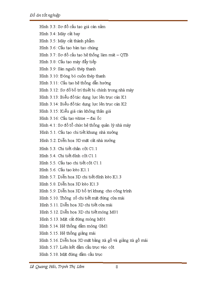 image for page Tính toán thiết kế xưởng cán thép liên tục cỡ trung, chuyên sản xuất các loại thép hình xây dựng dạng thanh và cuộn, với năng suất 500.000 tấn/ năm