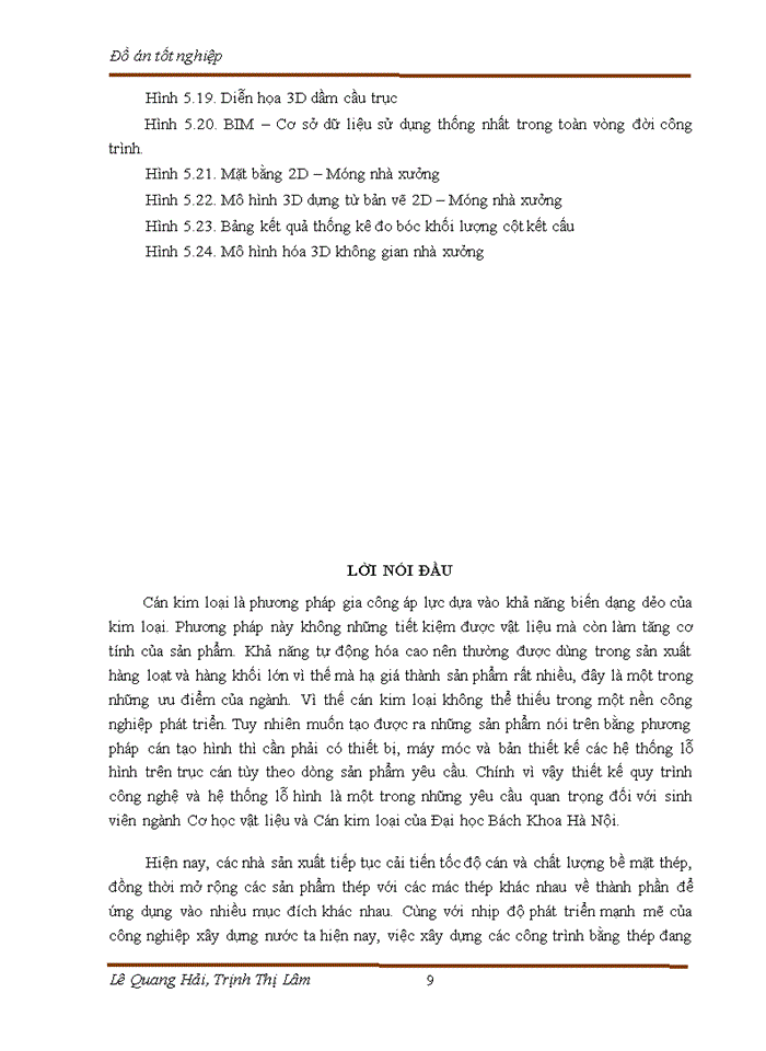 image for page Tính toán thiết kế xưởng cán thép liên tục cỡ trung, chuyên sản xuất các loại thép hình xây dựng dạng thanh và cuộn, với năng suất 500.000 tấn/ năm