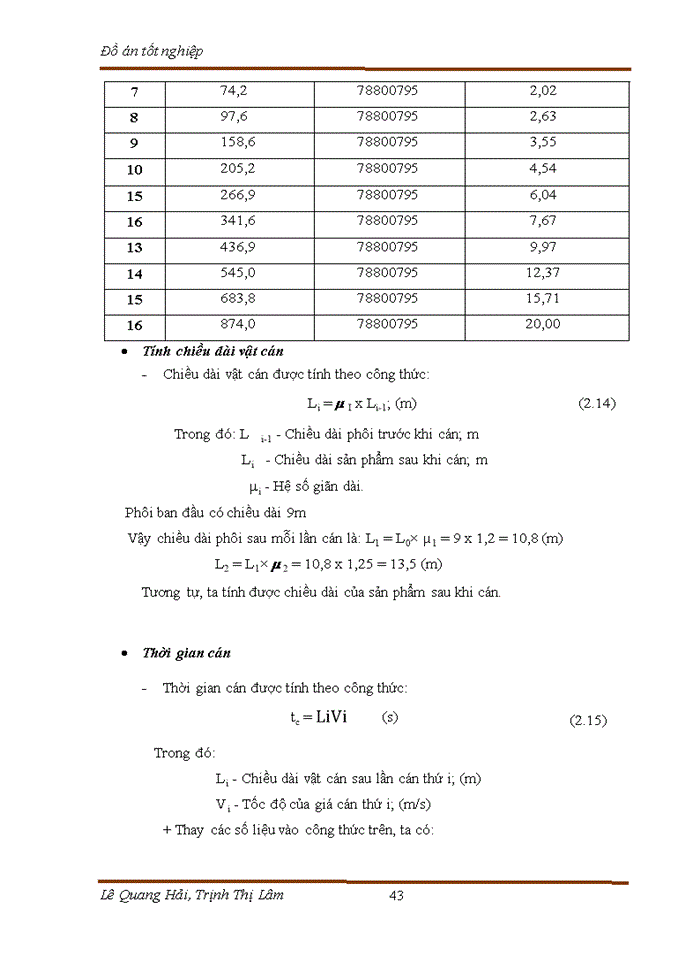 image for page Tính toán thiết kế xưởng cán thép liên tục cỡ trung, chuyên sản xuất các loại thép hình xây dựng dạng thanh và cuộn, với năng suất 500.000 tấn/ năm