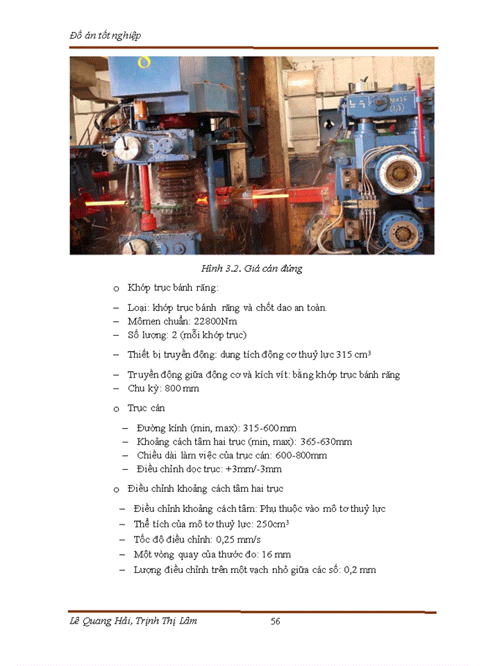 image for page Tính toán thiết kế xưởng cán thép liên tục cỡ trung, chuyên sản xuất các loại thép hình xây dựng dạng thanh và cuộn, với năng suất 500.000 tấn/ năm