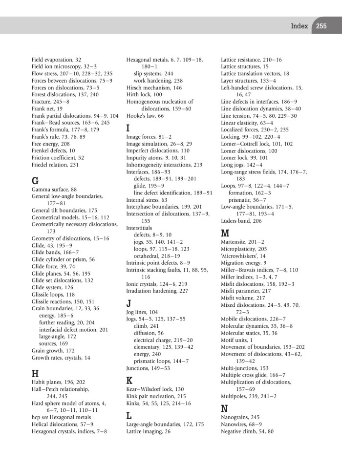 image for page Introduction to Dislocations
