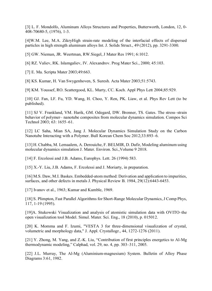 image for page Compression Behavior of Al-Mg Phases, Molecular Dynamics Simulation