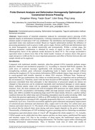 Finite Element Analysis and Deformation Homogeneity Optimization of Constrained Groove Pressing