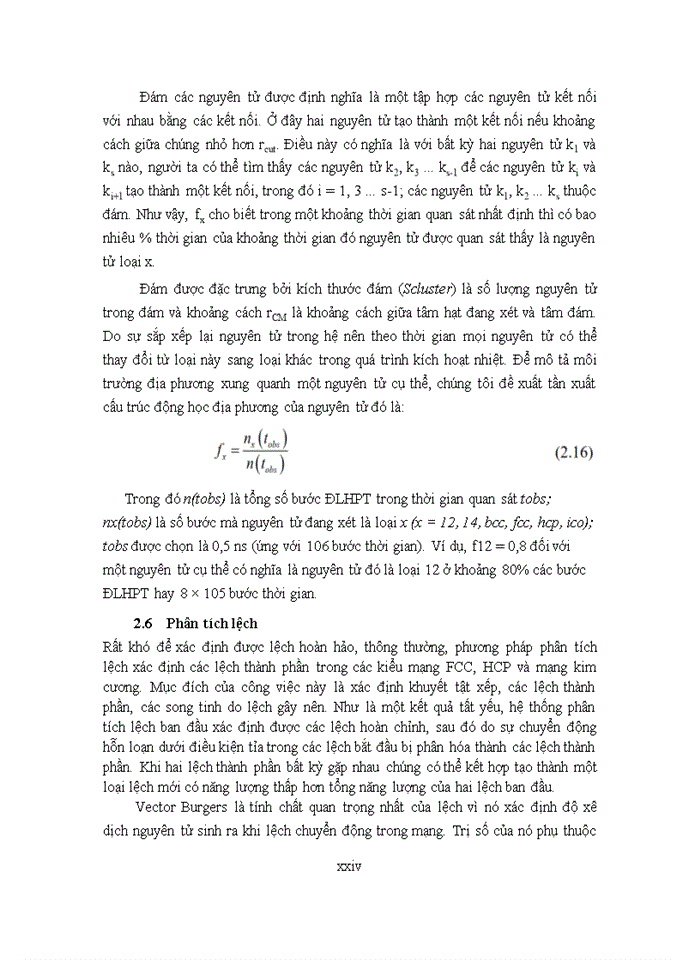 image for page Nghiên cứu ảnh hưởng của nhiệt độ đến sự thay đổi cấu trúc mạng tinh thể của hợp kim nhôm ma giê khi biến dạng ở nhiệt độ âm bằng phương pháp mô phỏng số động học phân tử.
