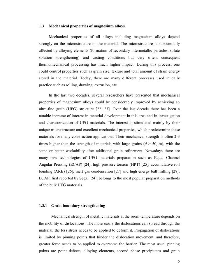 image for page Effect of Composition and Microstructure on Mechanical and Corrosion Properties in Magnesium Alloys with a Potential for Medical Applications