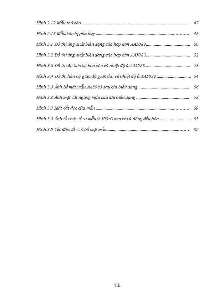 image for page Nghiên cứu ảnh hưởng của nhiệt độ ủ đến khả năng biến dạng và cơ tính của hợp kim nhôm ma giê.