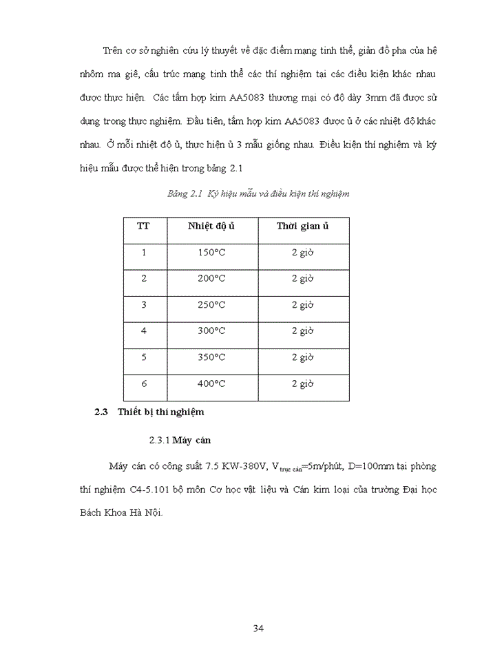 image for page Nghiên cứu ảnh hưởng của nhiệt độ ủ đến khả năng biến dạng và cơ tính của hợp kim nhôm ma giê.