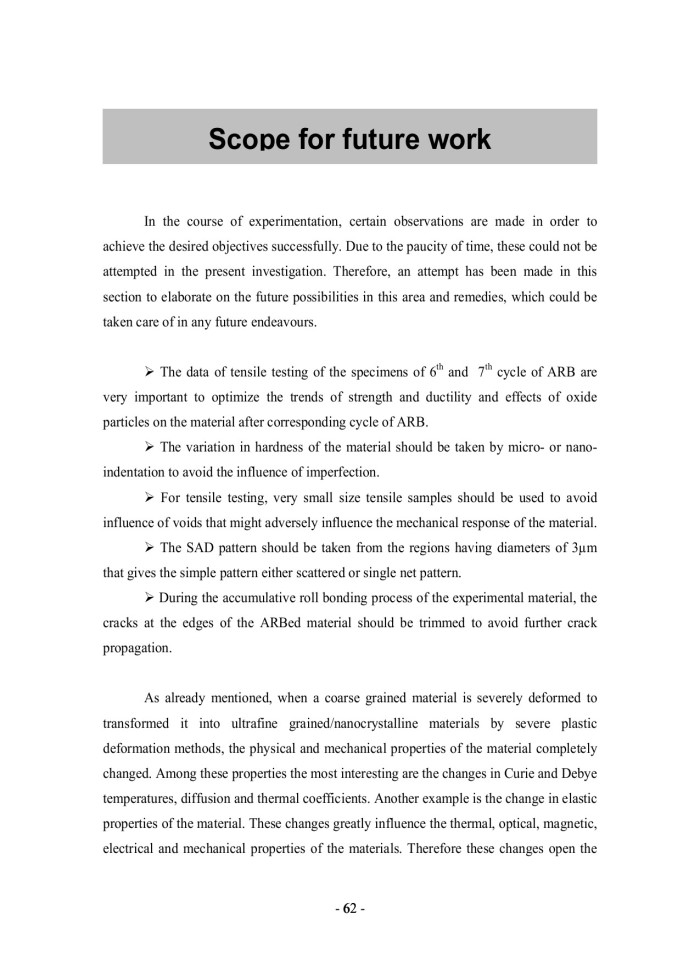 image for page Development of ultra-fine grained aluminium by severe plastic deformation