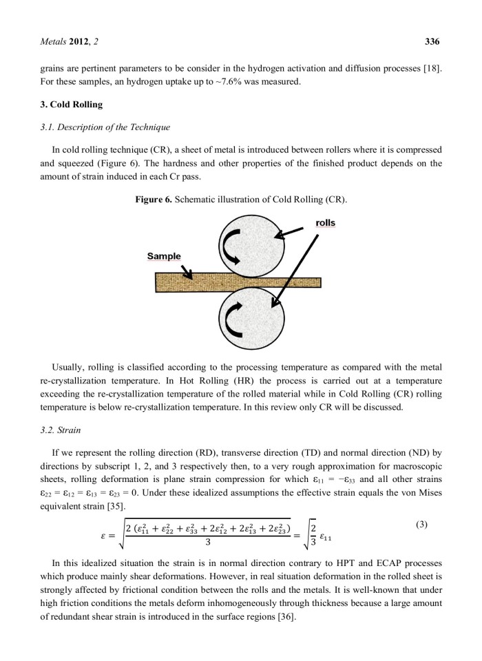 image for page Application of Severe Plastic Deformation Techniques to Magnesium for Enhanced Hydrogen Sorption Properties