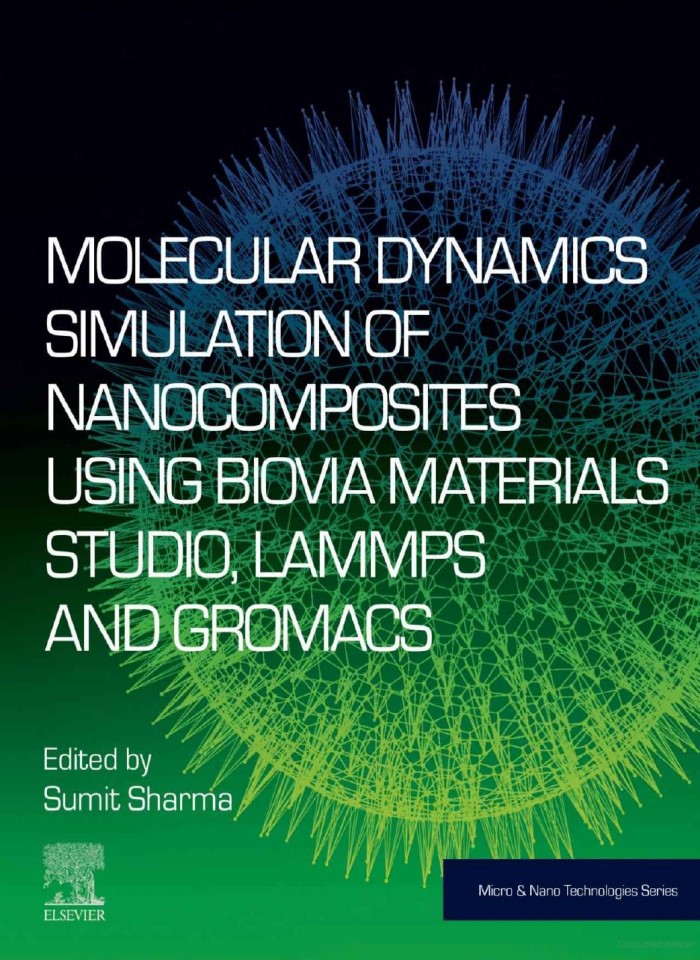 image for page Molecular dynamics simulation of nanocomposites using BIOVIA materials stydio, lammps and gromacs