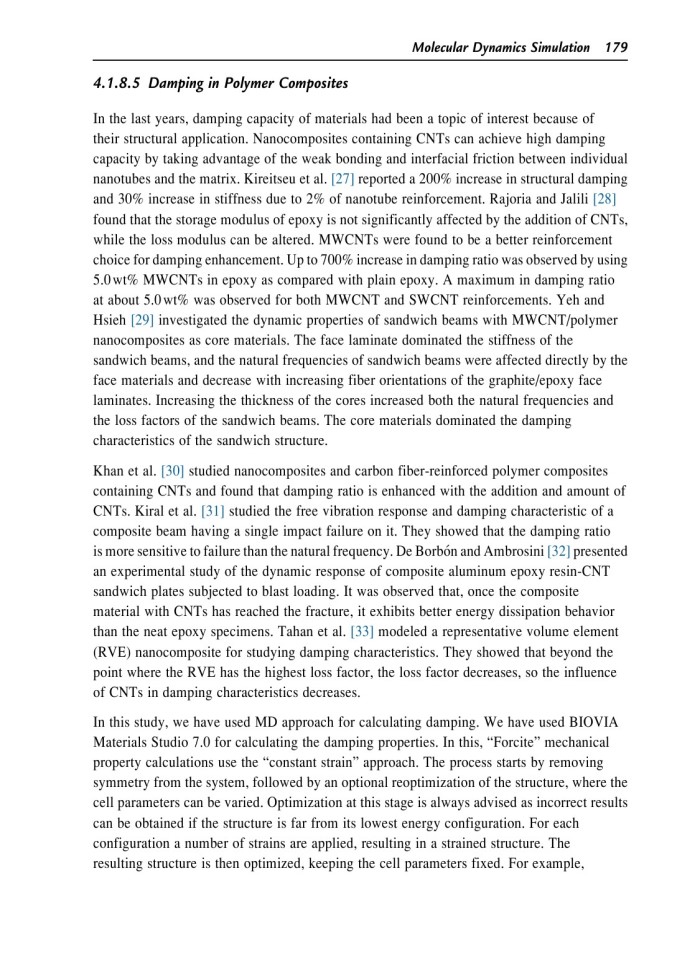 image for page Molecular dynamics simulation of nanocomposites using BIOVIA materials stydio, lammps and gromacs