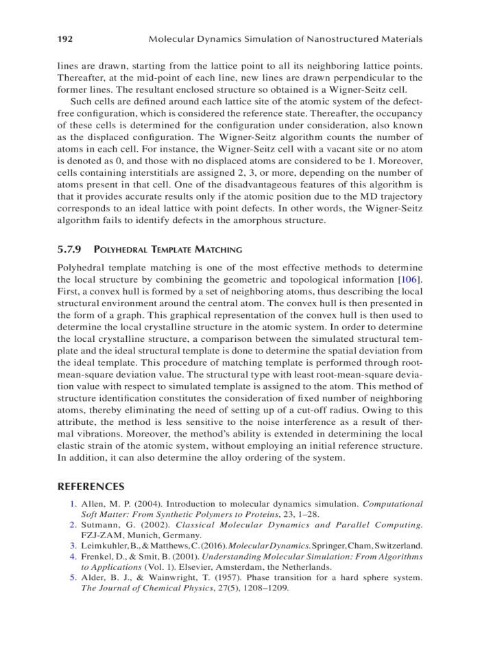 image for page Molecular Dynamics Simulation of Nanostructured Materials
