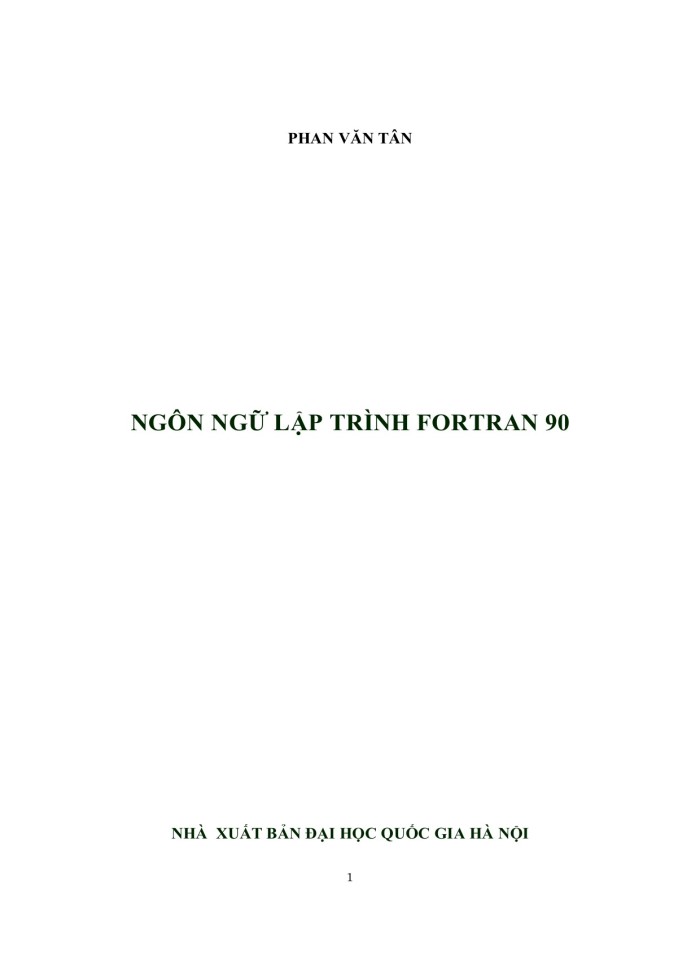 image for page Ngôn ngữ lập trình fortran 90