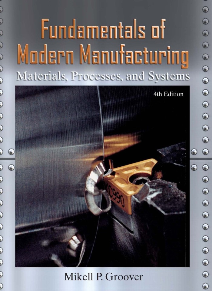 image for page Fundamentals of modern manufacturing