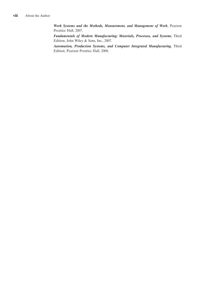 image for page Fundamentals of modern manufacturing