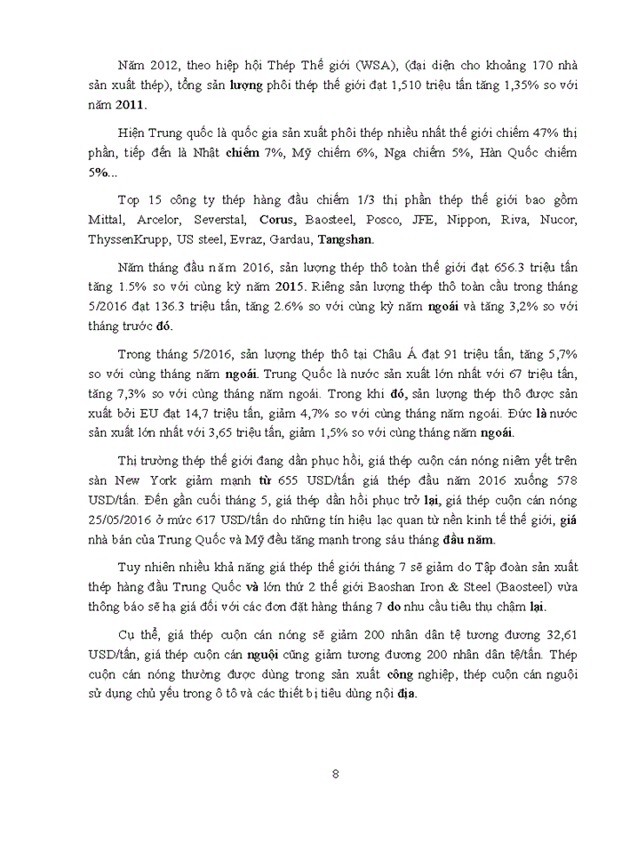 image for page Thiết kế một xưởng cán thép hình liên tục với các sản phẩm chính là thép xây dựng với năng suất 250.000 tấn/năm